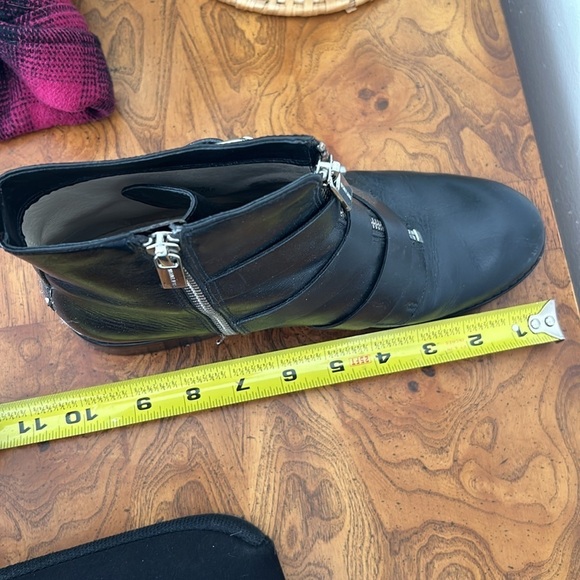 Michael Kors Leather Motto Booties with Buckles - Picture 7 of 7